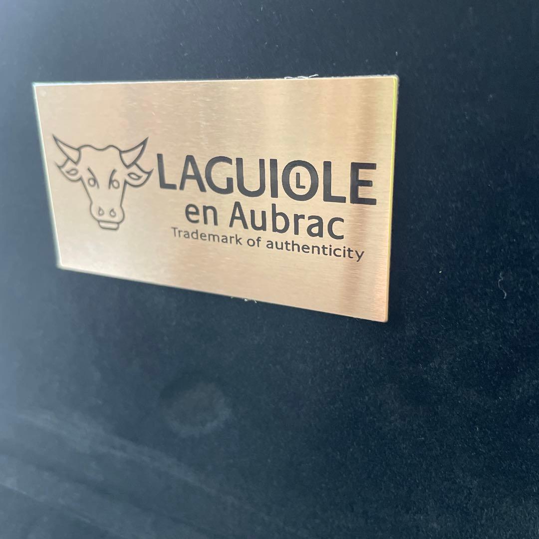 ステーキナイフ６本セット（エボニーステンレスLAGUIOLE en Aubrac