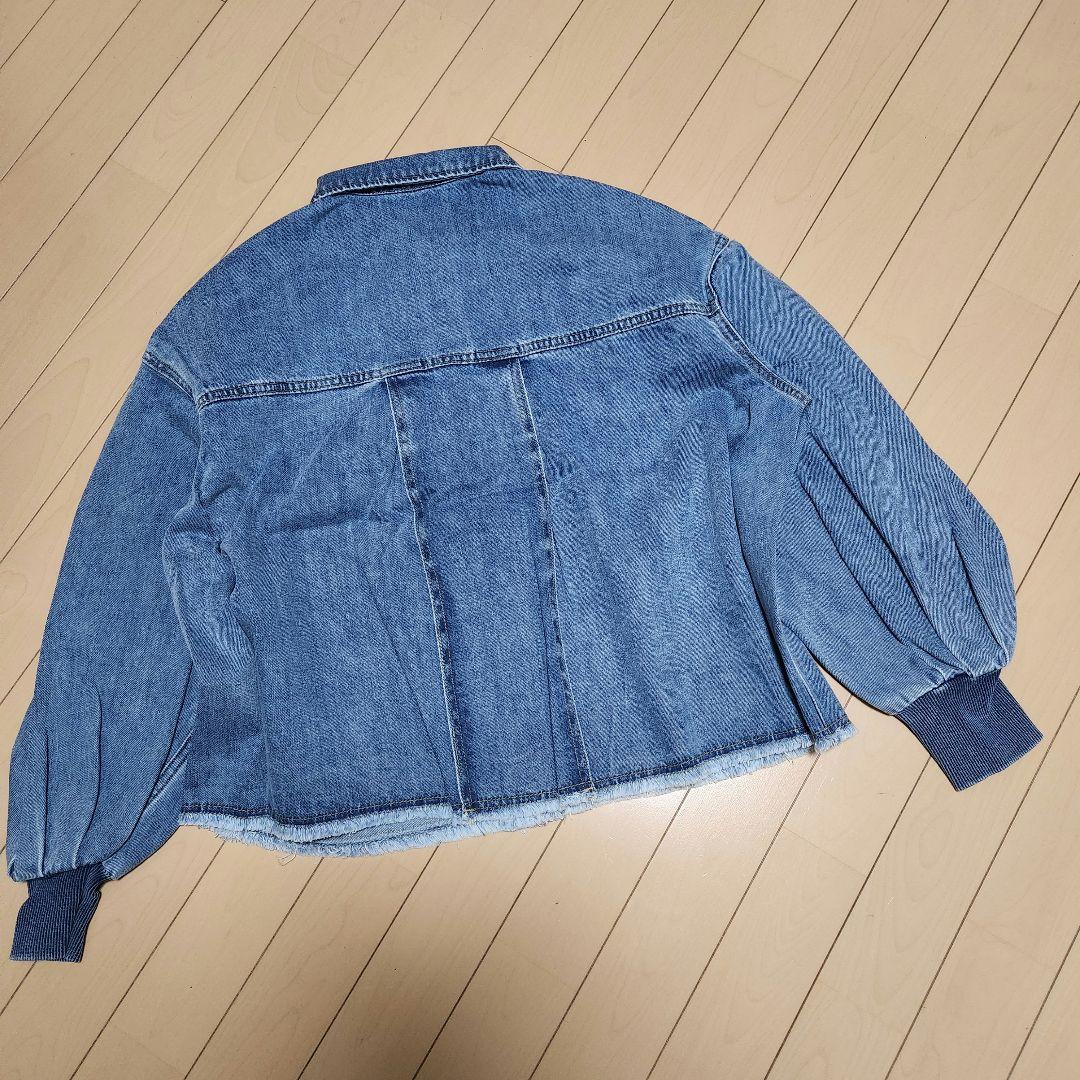 ヤマダヤVinボリュームスリーブデニムジャケット 新品ブルー