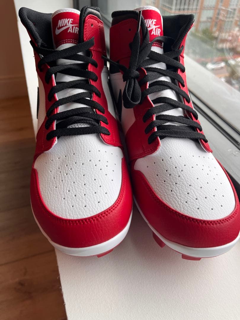 US 10 28cm Jordan 1 レトロMCS野球スパイク