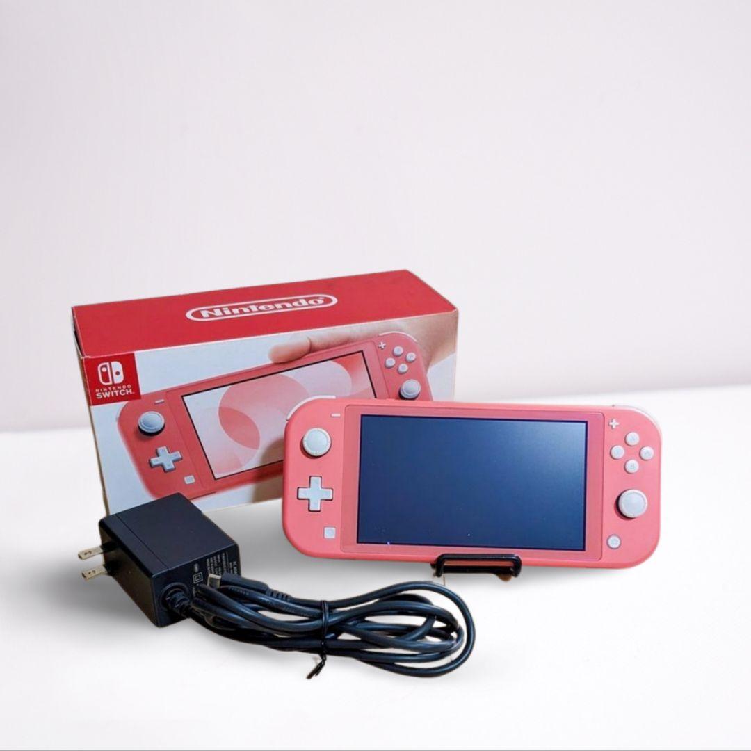 Nintendo Switch Lite ピンク 本体 あつまれどうぶつの森付き