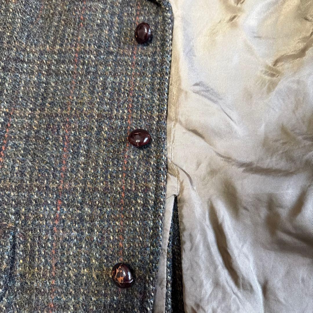 極上　70s Dunn&co ハリスツイード　テーラードジャケット　アナトミカ