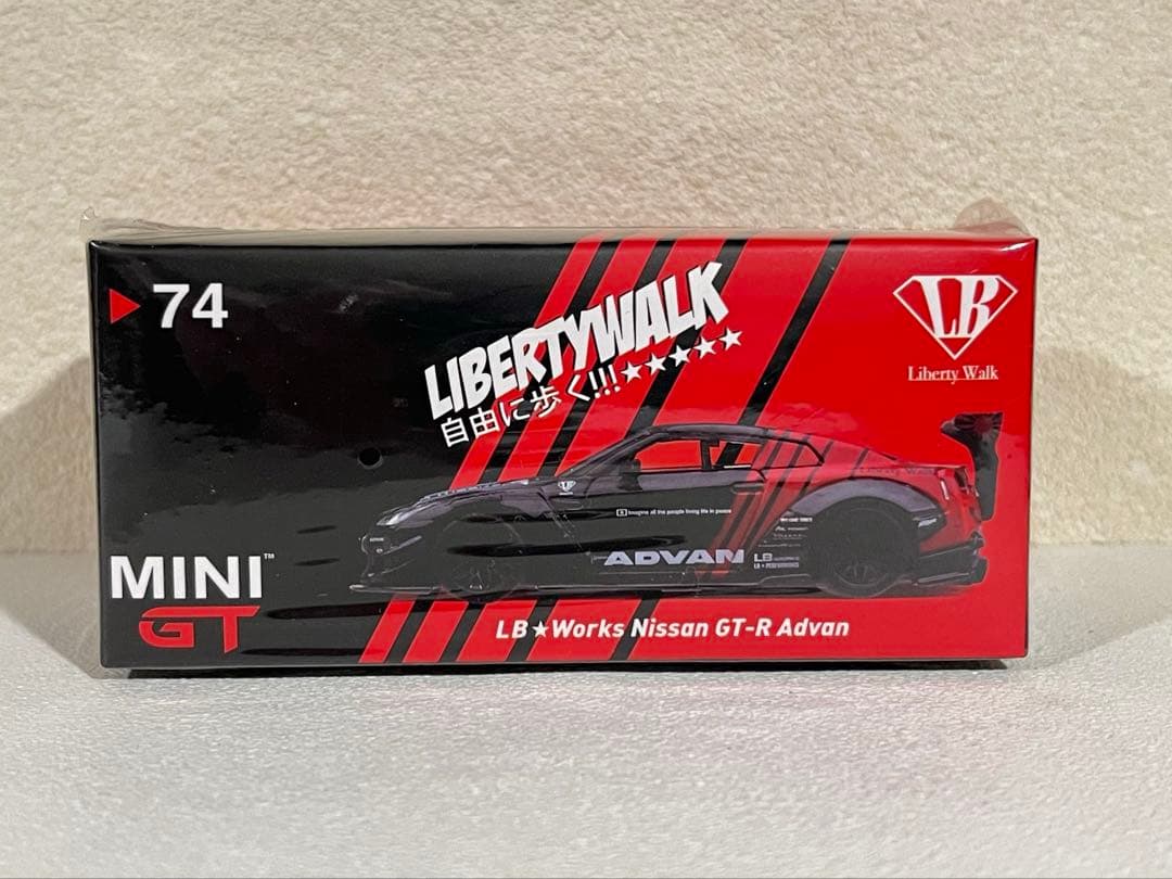 MINIGT LBWK 日産 GT-R アドヴァン トイザらス限定