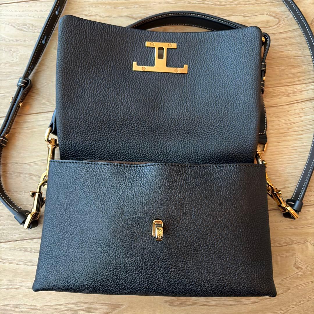 TOD’S トッズ　T タイムレス フラップ バッグ ミニ