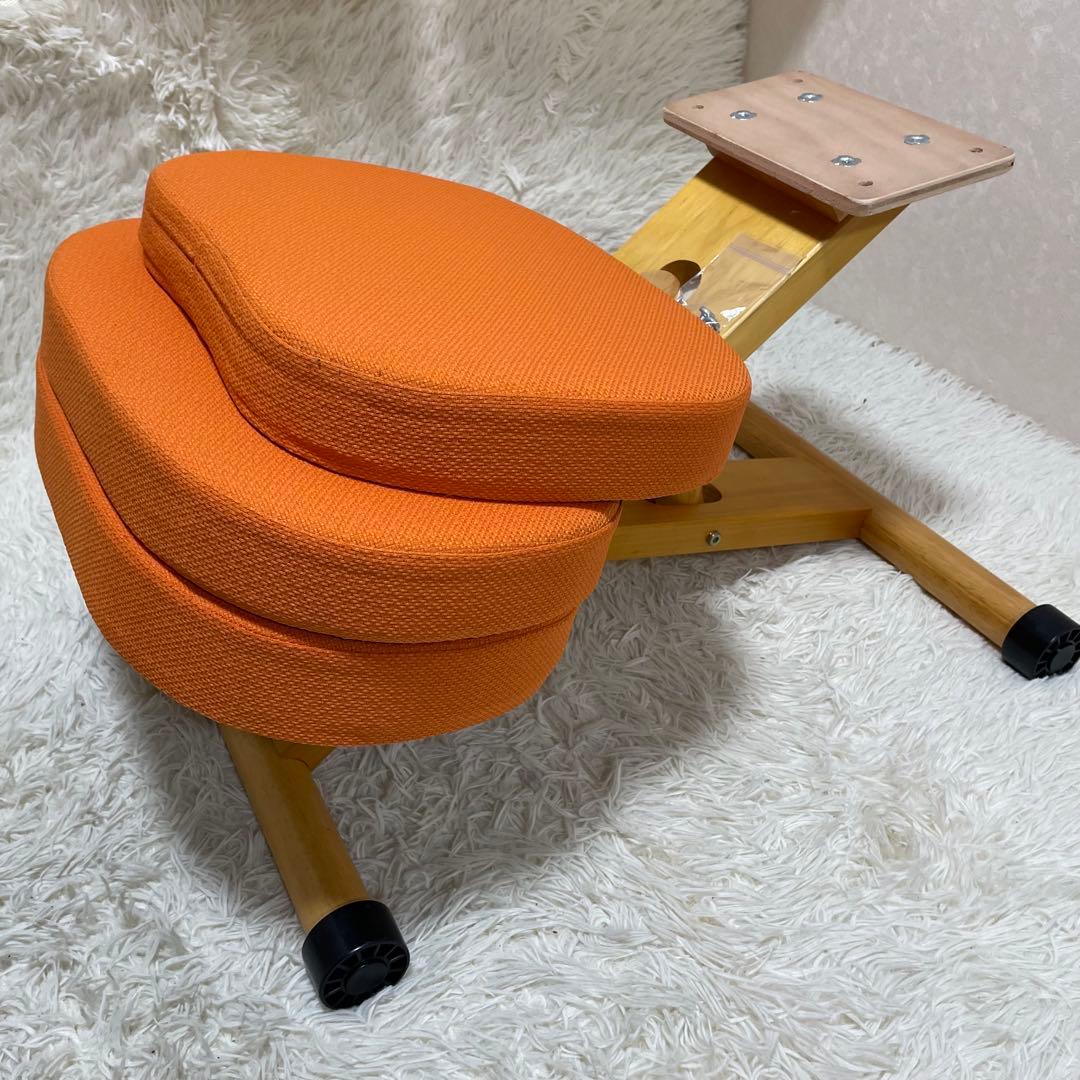 【良美品】宮武製作所　プロポーションチェア バランスチェア 補助クッション付き