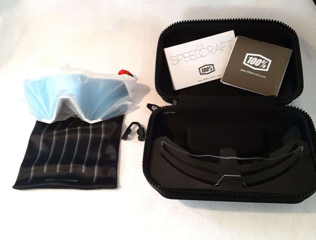 ぎゃう 100％ Speedcraft ホワイト ブルー ワンハンドレッド