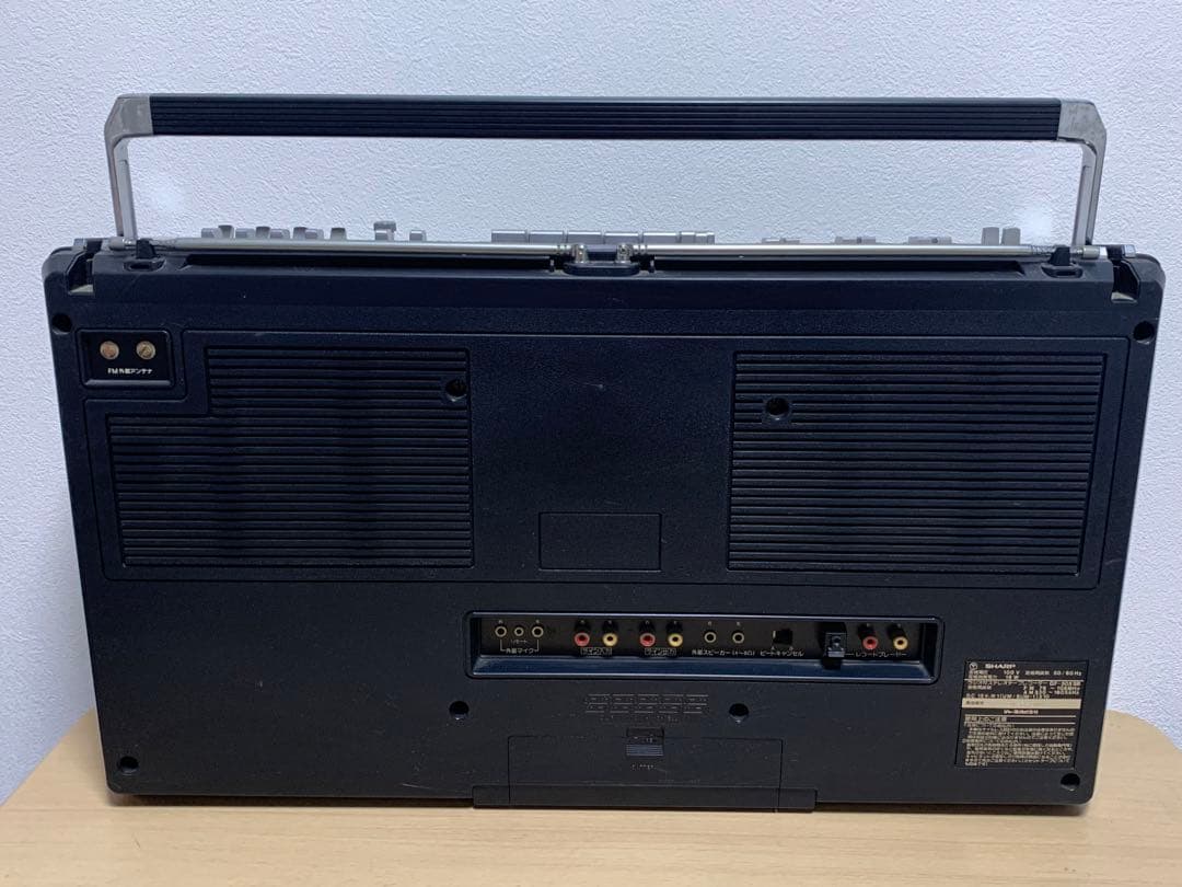 SHARP GF-505SB ラジオ付ステレオテープレコーダージャンク品