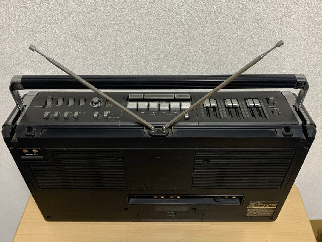 SHARP GF-505SB ラジオ付ステレオテープレコーダージャンク品
