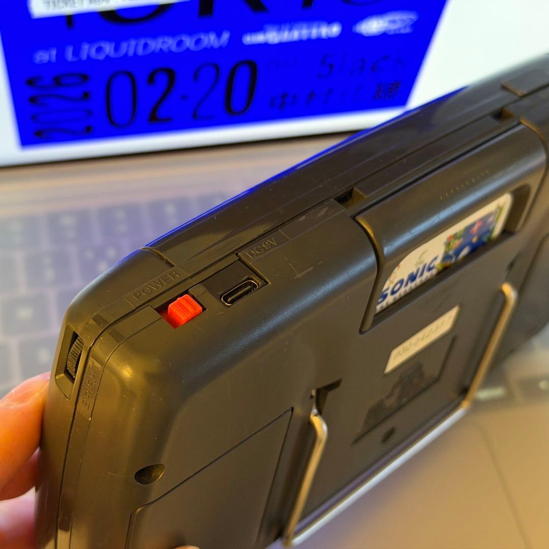 極美品！【IPS液晶化！】usbc給電ゲームギア GAME GEAR動作品長寿命