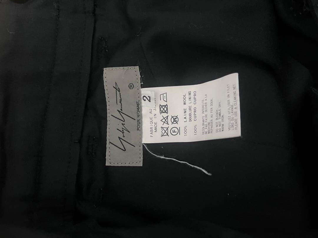 ウールギャバ　ヨウジヤマモト pourhomme HK-P22-100