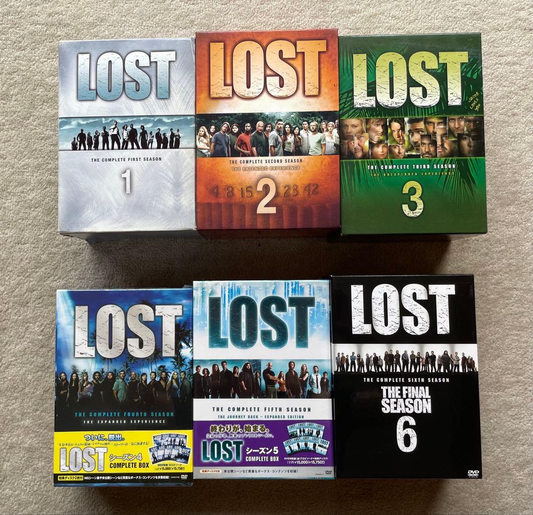 LOST コンプリートBOX　シーズン1～6 全巻セット DVD　海外ドラマ