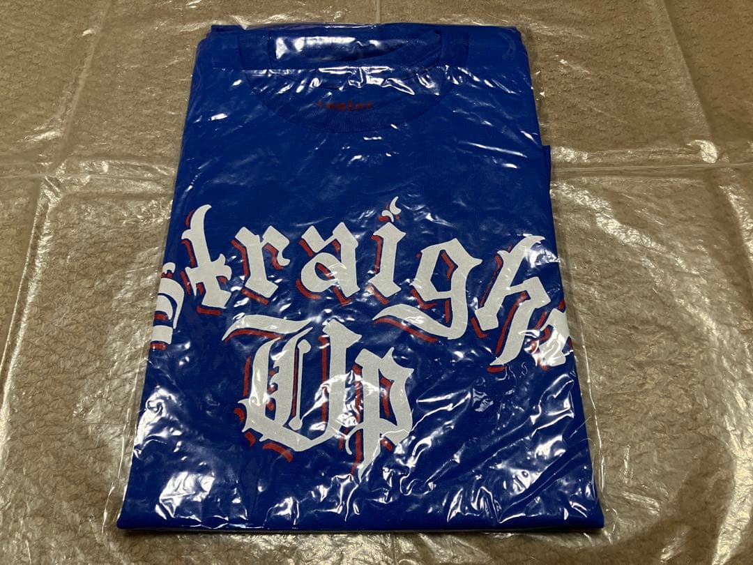 Straight Up 追加公演限定 Tシャツ M ブルー Blue
