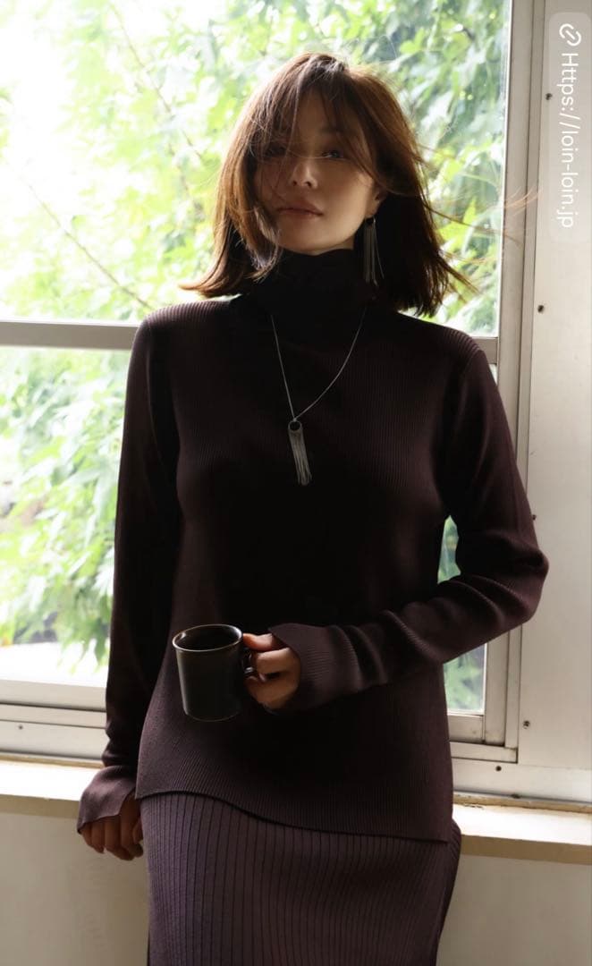 loin.ロワン frange hoop necklace ネックレス 井川遥