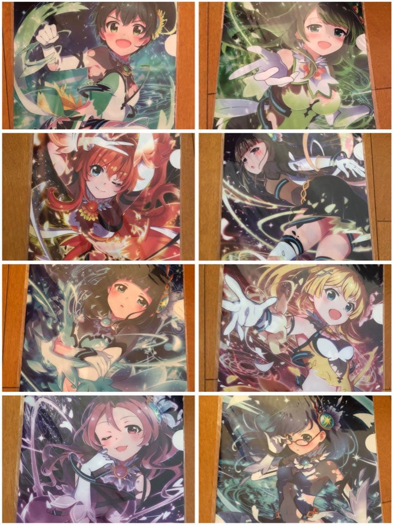 バトルガールハイスクール クリアファイル　2枚組　8セット