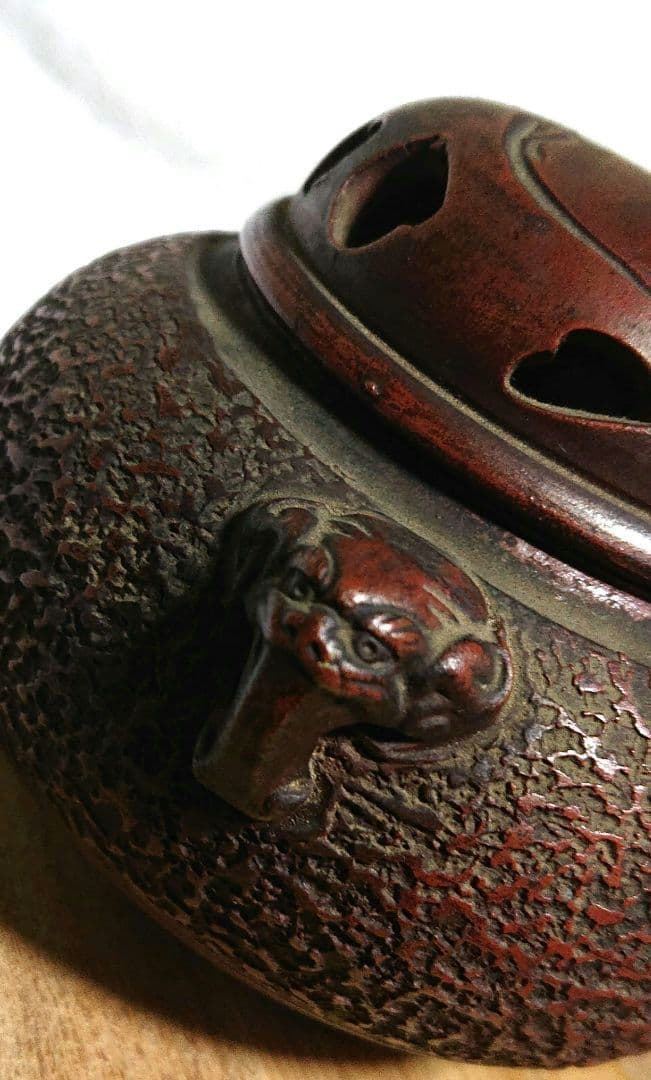 備前焼 香炉 木箱付き