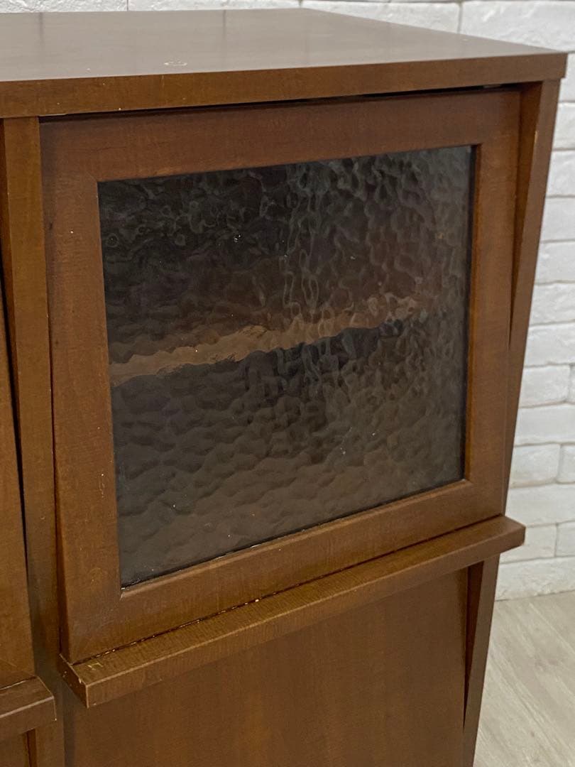 【東京都内23区配送無料】B-COMPANY ブックシェルフ　棚　チェスト　昭和