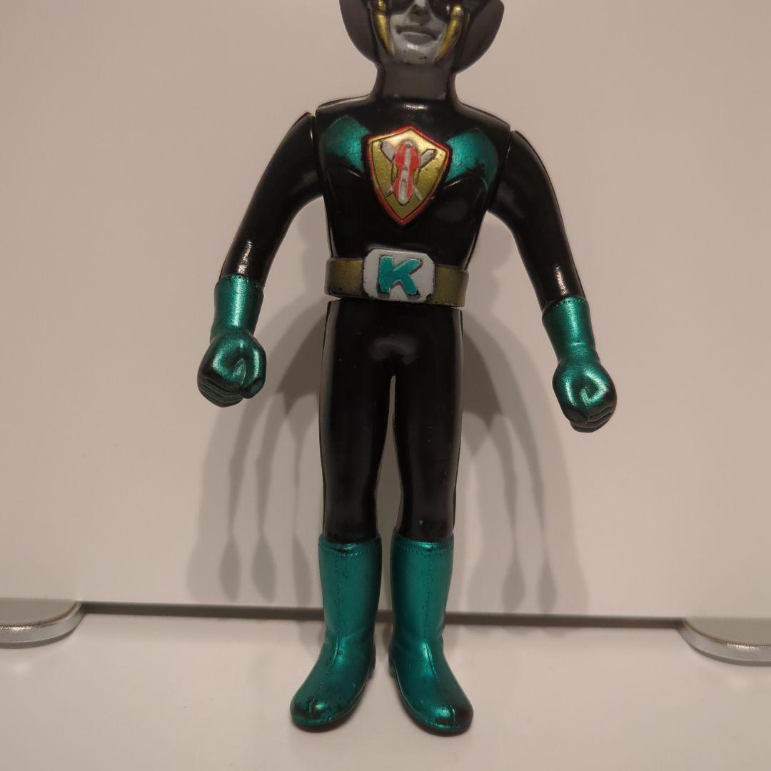 バトルフィーバーJ　バトルケニア　ポピー　東映　12cmソフビ　当時物