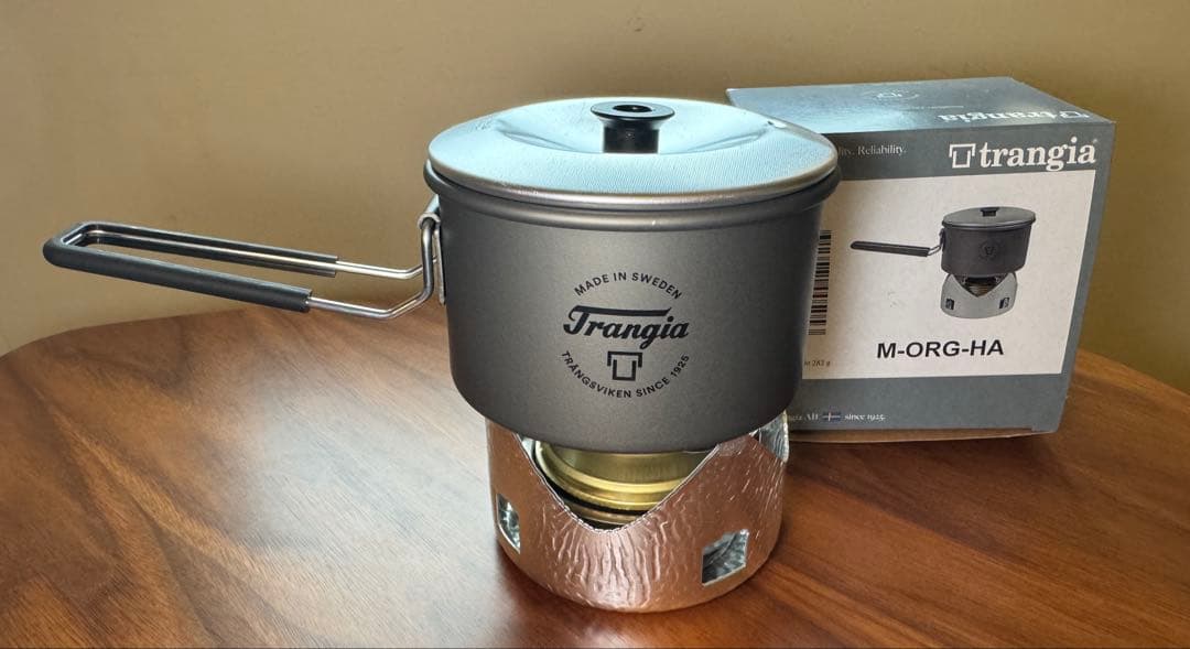 日本未発売 トランギア マイクロ オリジナル ハードアノダイズド