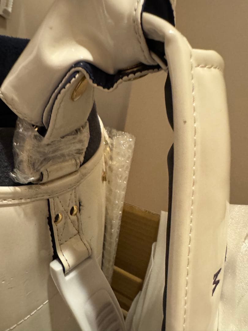 MUTA MARINE ホワイトキャディバッグ