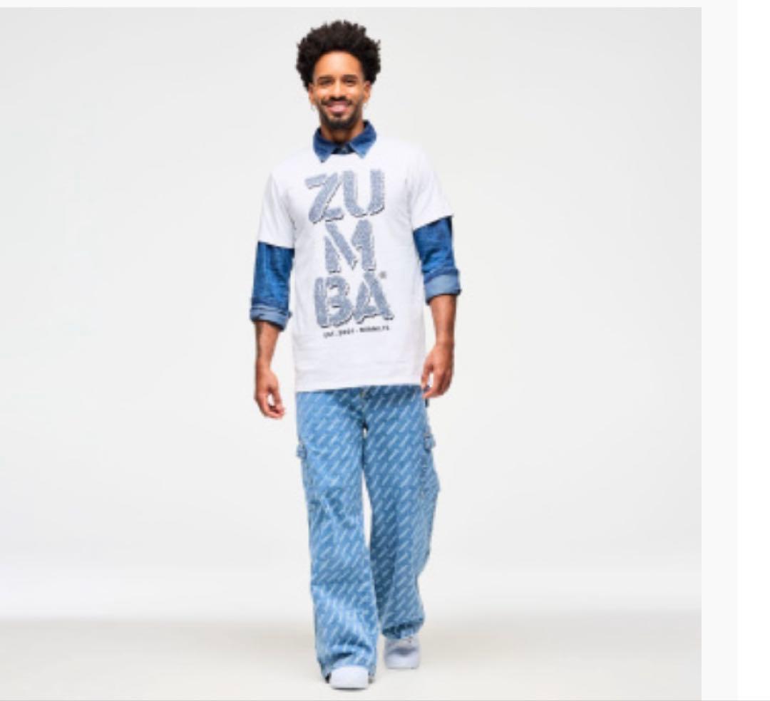 シ*ン様 Blue Jean Baggy Denim Cargo Pants -