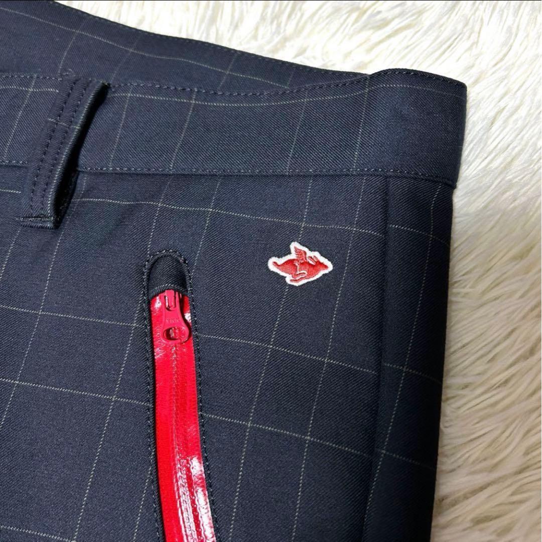 ✨2回のみ着用✨️パーリーゲイツ 防風パンツ 裏起毛 ストレッチ 暖パン XL