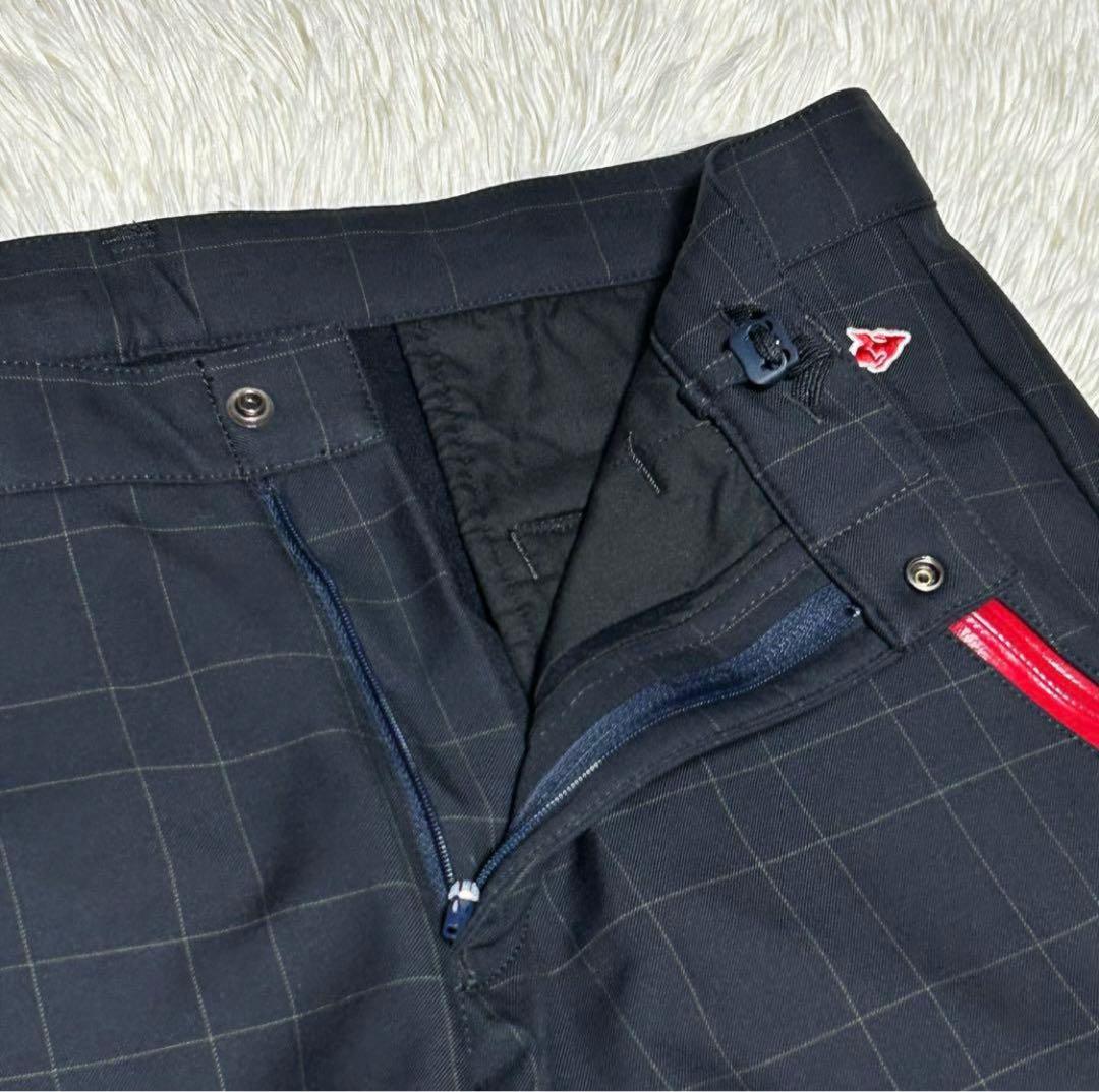 ✨2回のみ着用✨️パーリーゲイツ 防風パンツ 裏起毛 ストレッチ 暖パン XL