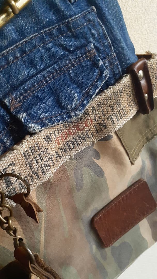 ミリタリーリメイク ★★★ AMERICAN VINTAGE トート& 腰袋付き