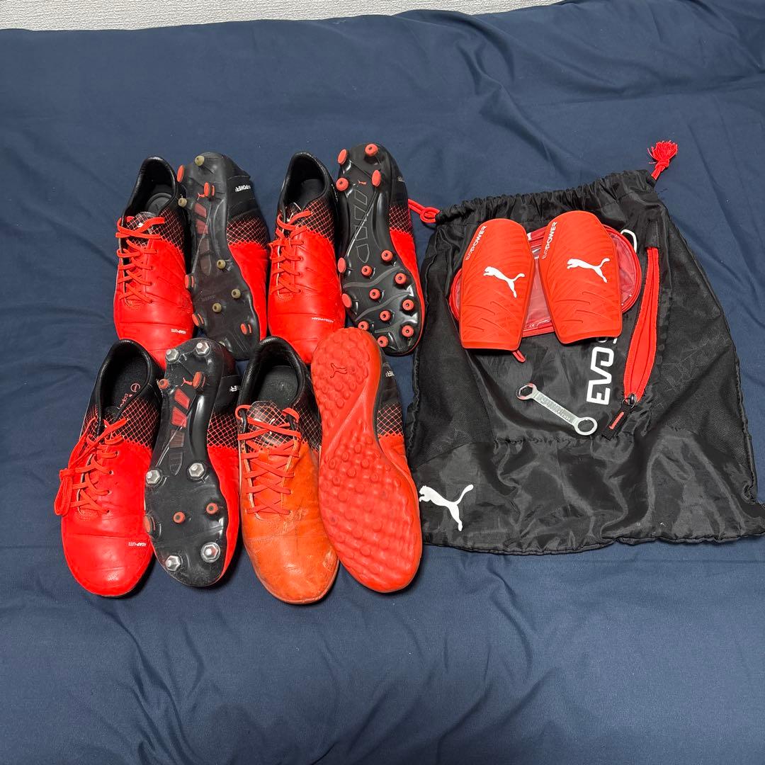 プーマエヴォパワー　サッカースパイクセット