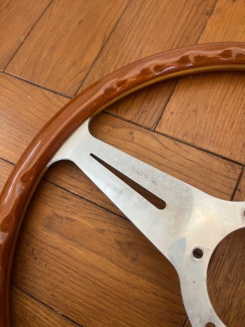 ラングラー Nardi ナルディ ウッドステアリング 36cm