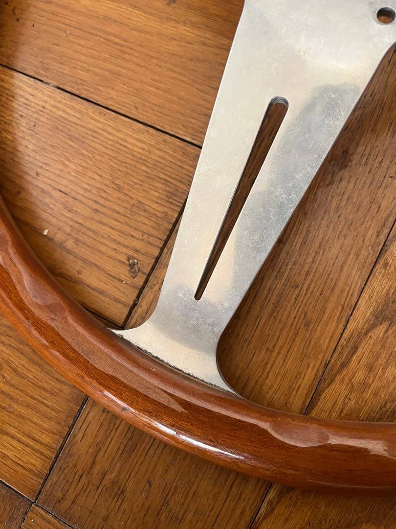 ラングラー Nardi ナルディ ウッドステアリング 36cm