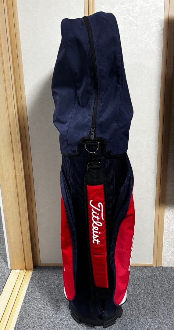 Titleist キャディバッグ ネイビー/レッド