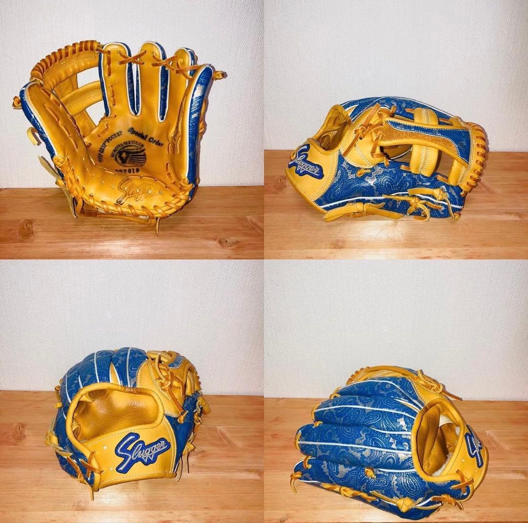 久保田スラッガー限定軟式グローブ 2019ASモデル SP2019Gペイズリー