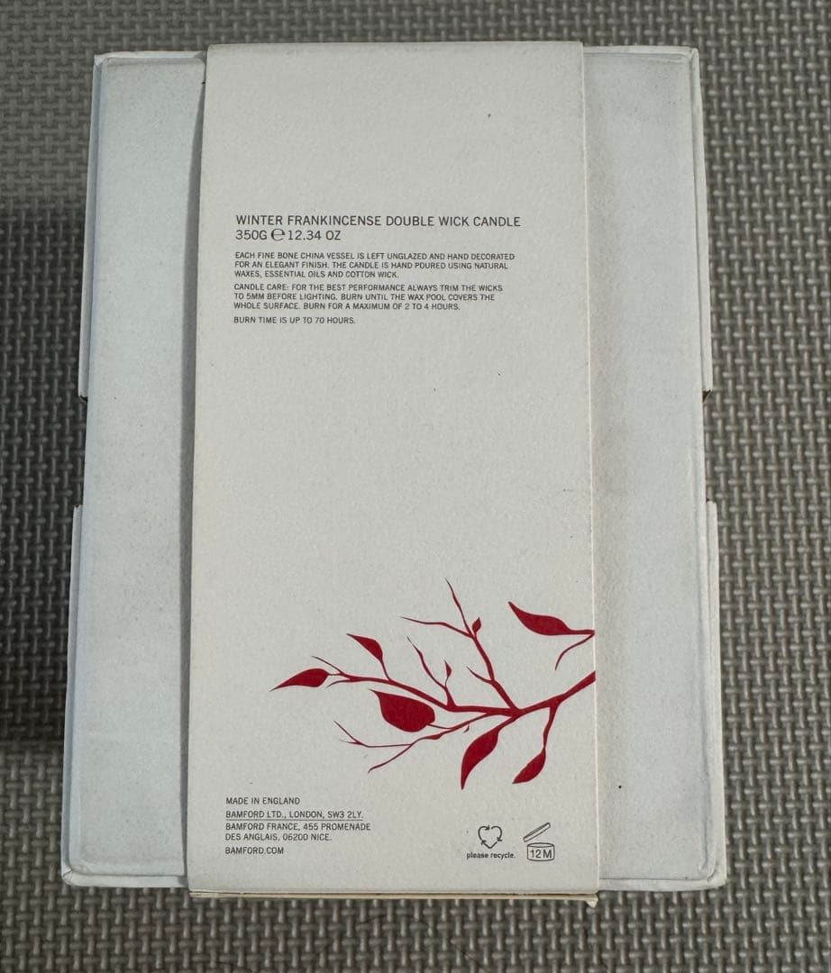 Bamford バンフォード キャンドル & キャンドルホルダー 受け皿