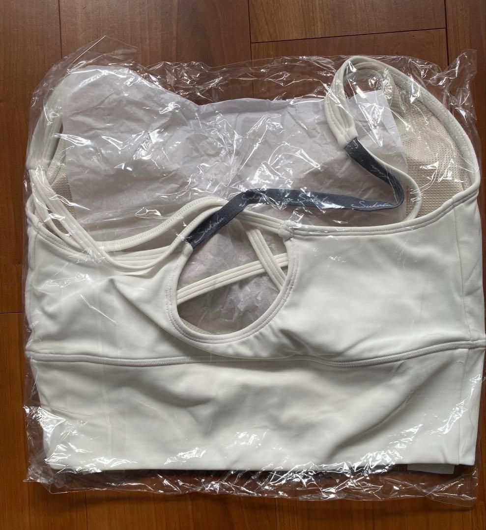 新品【SUKALA】Ｌ ベーシックロゴストラップ　ホワイト　　白