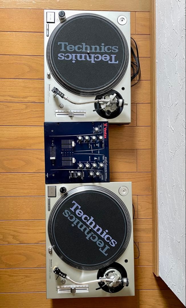 Technics SL-1200 ターンテーブル2台ミキサーセット