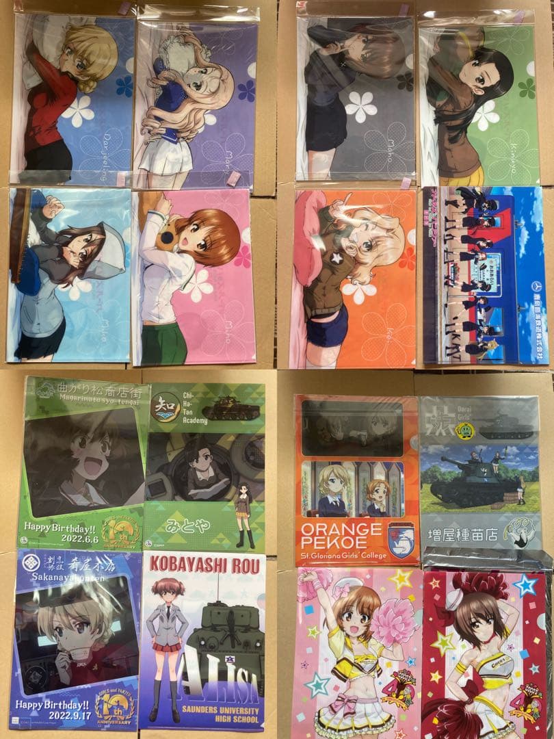 ガールズ&パンツァー グッズ各種