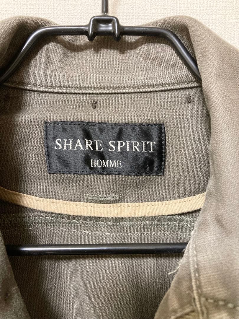 SHARE SPIRITのミリタリージャケット