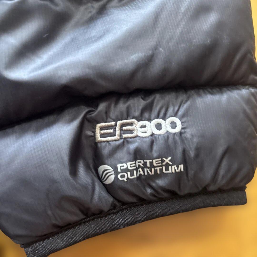 EDDIE BAUER EB900 フィルパワー ダウンジャケット L 黒