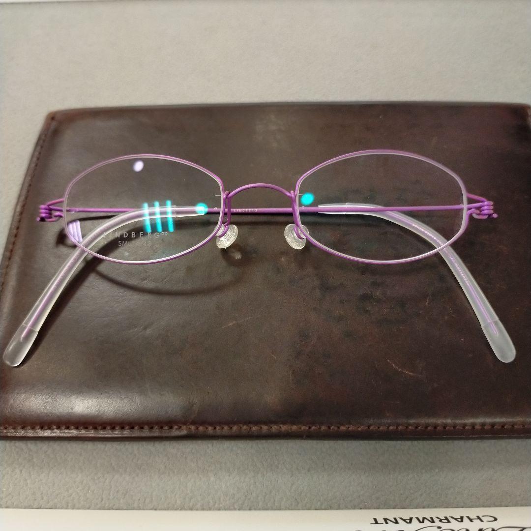 リンドバーグリム度付きレンズ付smilla43サイズ75番カラー新品未使用