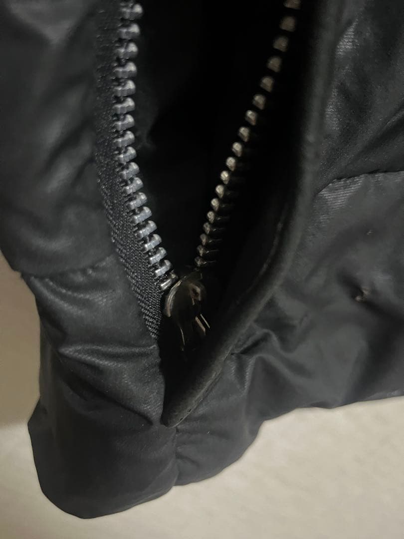 ‼️限定値下げ‼️フレアニーレザーヨーク切替 クロムハーツダウンベスト メンズ M