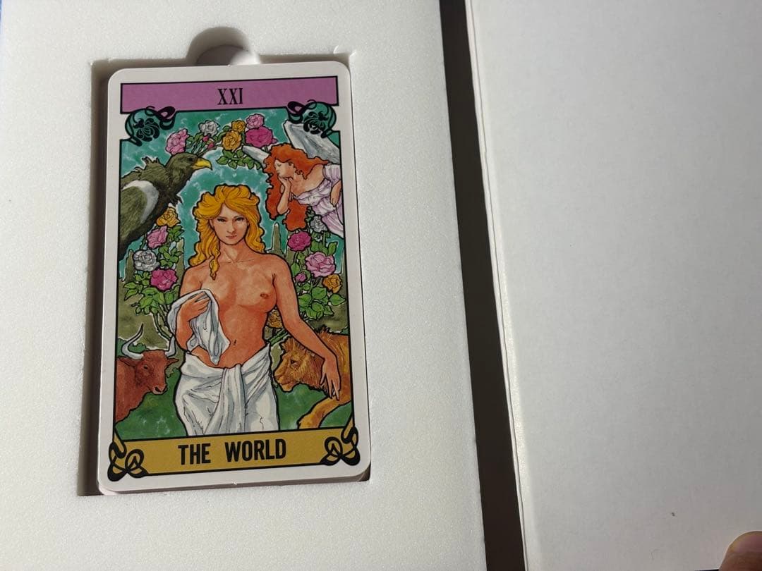 【初版】神秘のタロット占い　チエ・エリナ　日本文芸社　オリジナルカードつき