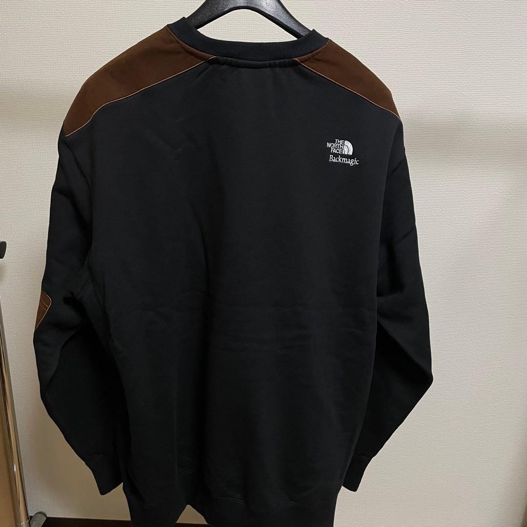 ノースフェイス Backmagic限定 Sweat Crew【XXL】ブラック