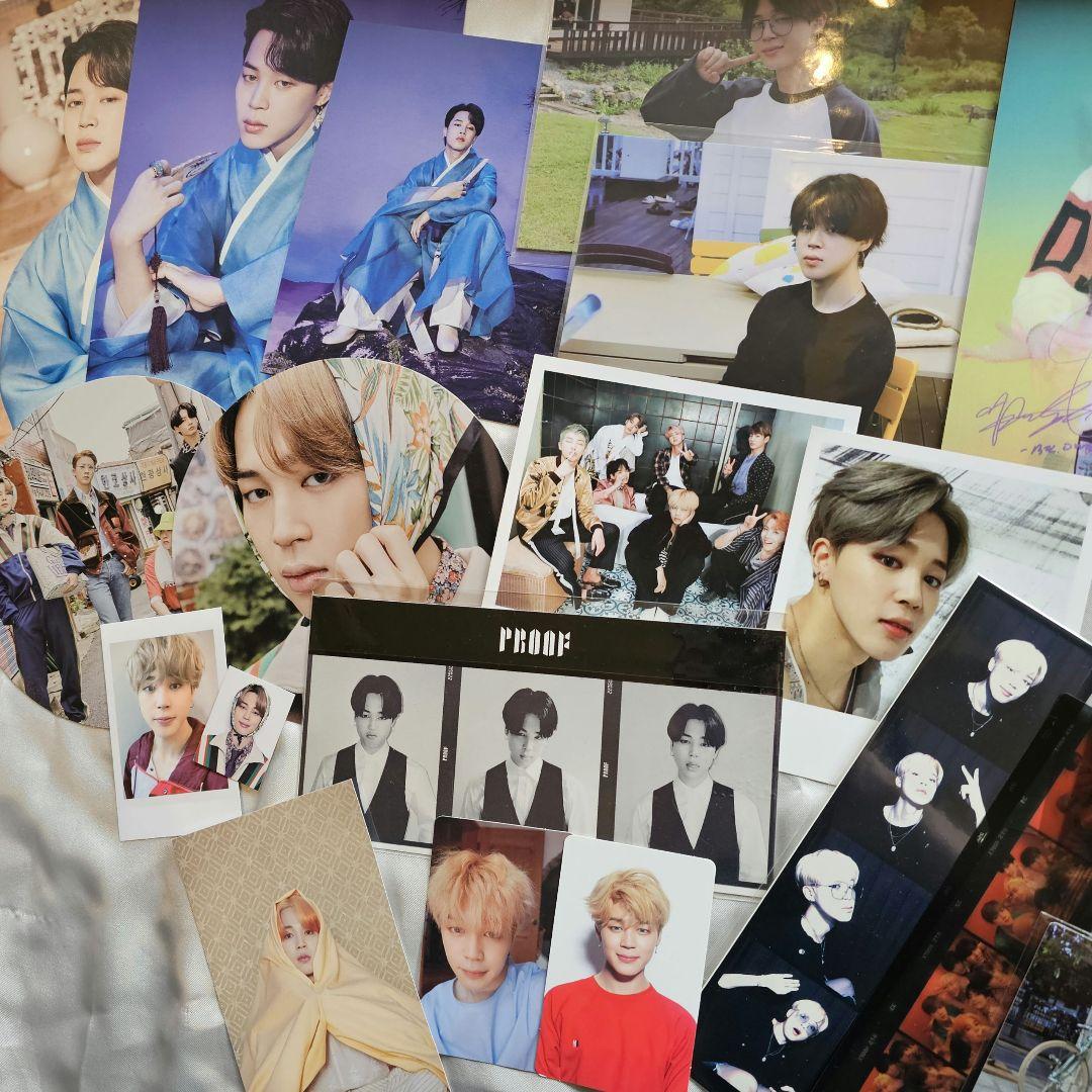 画像1.2枚目全て 公式 ジミン トレカ フォトカ ポスカ セット