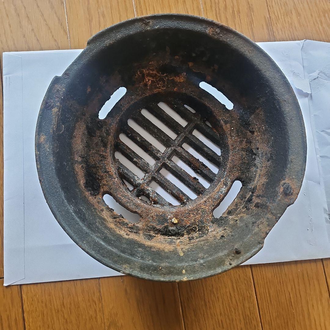 銅製 七輪 炭火焼き用