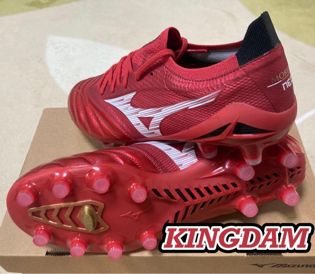 日本未発売！モレリア ネオ4 βエリート24.5cm ルビーレッド 40周年