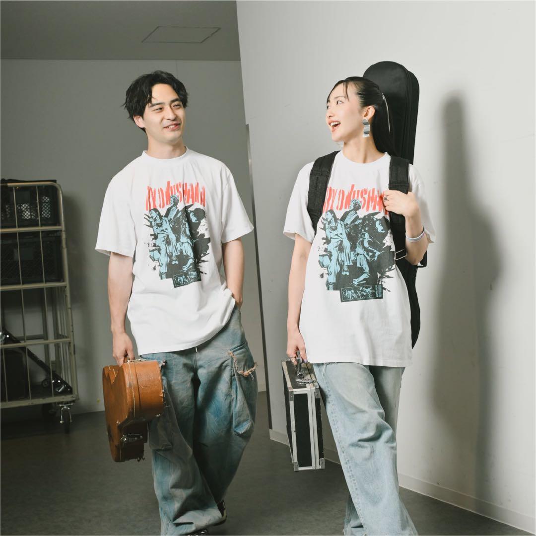 緑黄色社会 リョクシャカ バンドTシャツ バンt Lサイズ