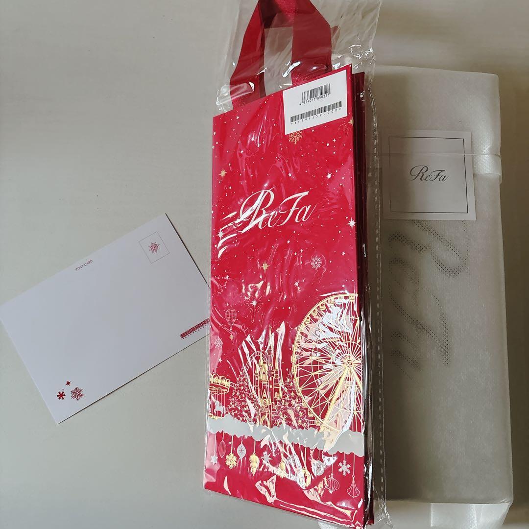 リファエールブラシレイ＆ショッパーセット　ポストカード　クリスマス仕様
