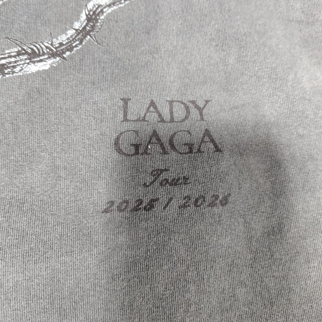 レディガガ LADY GAGA MAYHEM ツアーTシャツグレー S