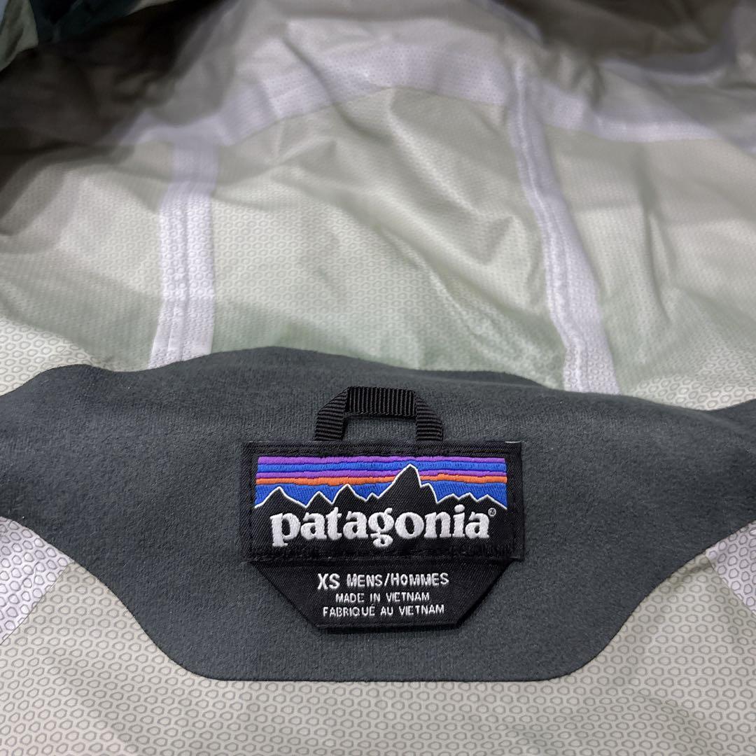 patagonia トレントシェルジャケット　XS グリーン　マウンテンパーカー