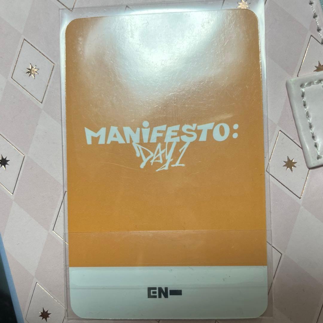 ENHYPEN トレカ 特典 manifesto Lazada ソンフン