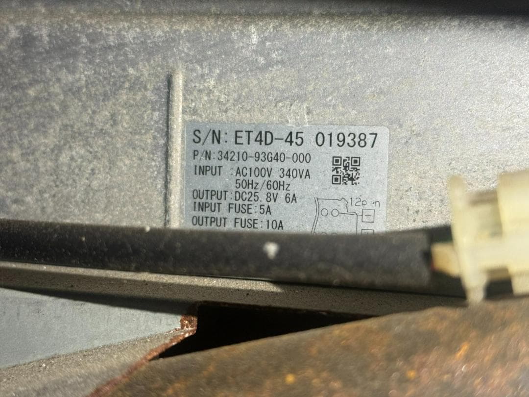 ◯SUZUKI セニアカー ET4D-45 2021購入 シートカバー付き 福岡